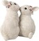 Kissing Bunny Figurine – Resin Easter Spring Tabletop Decor 4x2.5x3.5”